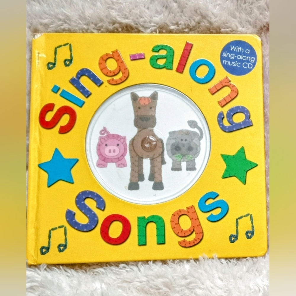 Children's Sing-along Songs and Nursery Rhymes Board Book by Roger Prid… - Picture 4 of 5